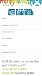 Mobile Screenshot of golfdatatech.com